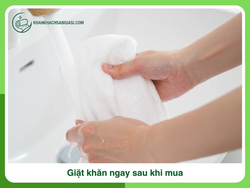 Giat khan ngay sau khi mua