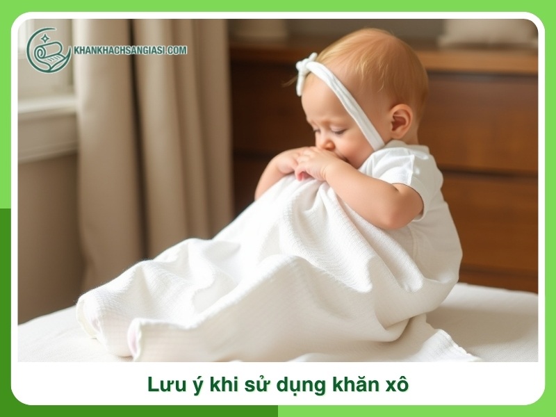 Luu y khi su dung khan xo