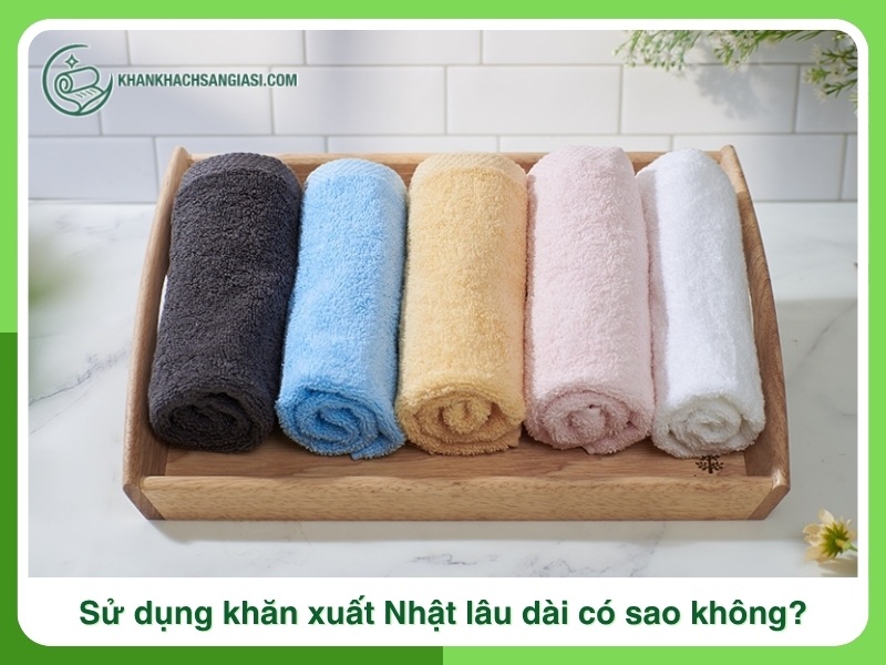 Su dung khan xuat Nhat lau dai co sao khong