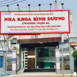 CUNG CẤP KHĂN CHO NHA KHOA BÌNH DƯƠNG- 75 Nguyễn Văn Tiết, Lái Thiêu, Thuận An, Bình Dương