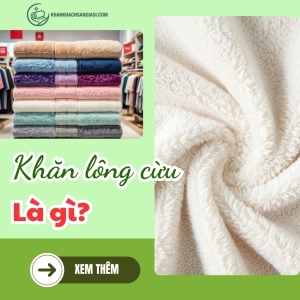 Khăn lông cừu là gì?