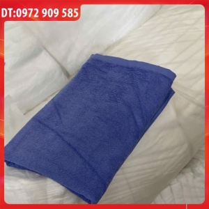 KHĂN TẮM B  xanh biển 70*140*320gr 