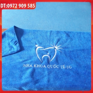 KHĂN THÊU NHA KHOA QUỐC TẾ SG