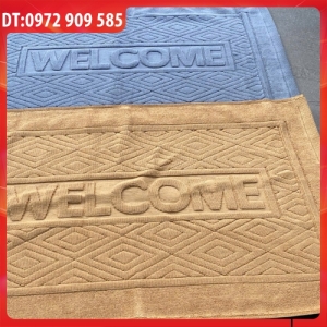 THẢM CHÂN WELCOME LOẠI A-45*65*280gr